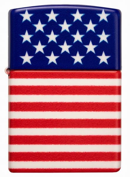 Zippo ジッポー オイルライター STARS AND STRIPES FLAG 48700 アメリカンフラッグ デザイン 直輸入品 ..