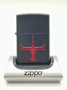 Zippo ジッポー オイルライター カウボーイビバップ(ソードフィッシュメタル)マットブラック両面エッチング+レッド+メタル仕上