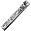 キャサリンハムネツト KATHARINE ガスライター フリント 唐草 クラシック 彫刻 スワロフスキークリスタル シルバー