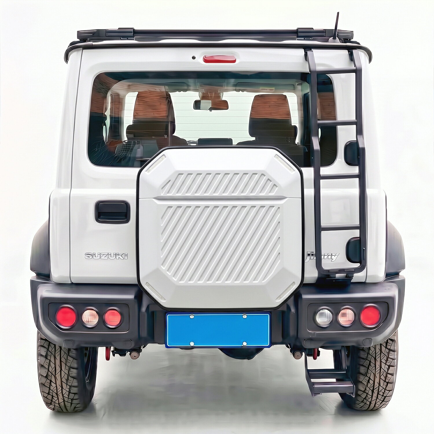 楽天市場】ジムニー タイヤカバー（カラーホワイト）（車用品｜車用品
