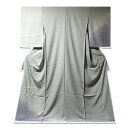 【訳あり】 夏物 手描き ボカシ 作家物落款入り 縦絽 訪問着