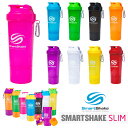 スマートシェイク スリム プロテインシェイカー かわいい ボトル SmartShake Slim 500ml おしゃれ ジム 筋トレ ドリンクボトル シェーカー ピルケース【R】