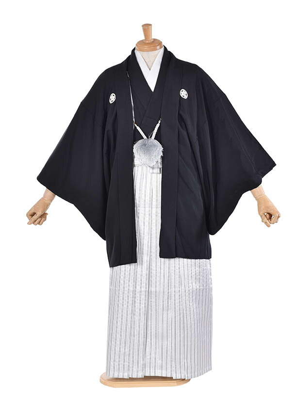 【レンタル】 男性袴 紋付袴 袴セット 大学 紋付袴 成人式紋付 卒業式袴 結婚式紋付 小学生卒業 袴レンタル 卒業式レンタル 男性袴 送料無料 フルセット 紋服 160cm~165cm