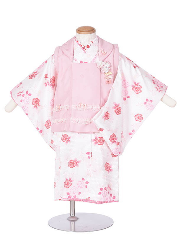 【レンタル】七五三 着物 レンタル 女の子 2歳 3歳被布 フルセット 80cm～90cm 貸衣装 前撮り 三歳 753レンタル 三歳被布 水色 レンタル着物 赤 古典 子供 キッズ着物 七五三セット レンタルセット お祝い着 和装 結婚式 お正月 新品足袋プレゼント 往復送料無料 753