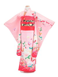 レンタル レンタル 着物セット 753 7歳 七五三 お正月 小学生袴 レンタル 正絹着物 和服 往復送料無料キッズ ベビー マタニティ 7歳 日光東照宮挙式 七歳赤 フルセット 女の子 附下 七歳赤 新品足袋プレゼント 着物 レンタル 七五三レンタル ピンク7歳女の子 753 七五三
