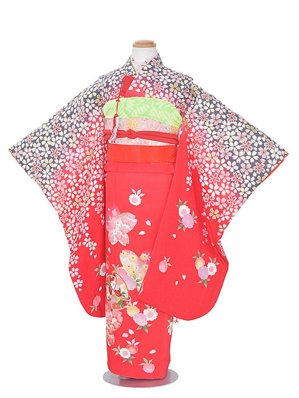 7歳 着物セット 子供 着物 レンタル 753 753子供 和服 赤７歳女の子 七五三 七五三 7歳 お正月 往復送料無料 女の子 着物 着物 フルセット レンタル レンタル レンタル 着物 七五三レンタル 新品足袋プレゼント 7歳 753 七歳 レンタル