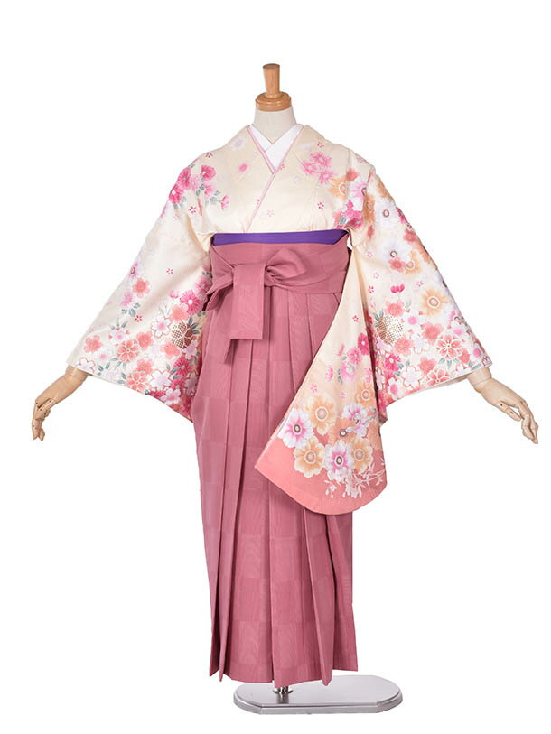 【レンタル】小学生袴 レンタル オレンジ ピンク 可愛い フルセットレンタル 赤 矢羽 古典 袴 148cm〜153cm 小学生卒業袴 袴レンタル 卒業式 子供着物 小学生 小学校 ジュニア キッズ 前撮り 七五三 姉妹 子供 貸衣裳 送料無料 フルセット 13歳詣り 10才着物