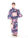 【レンタル】浴衣 レンタル ゆかた レディース 女性浴衣 紫 浴衣セット 花火大会 お祭り 夏祭り 街着 往復送料無料 紫 花柄 夏着物 貸衣装 かわいい