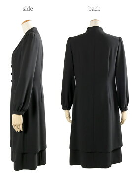 【ブラックフォーマル レディース】【喪服 女性】【礼服】ブラックフォーマル ワンピース】【ブラックフォーマル 大きいサイズ】【授乳対応】前開き 可愛い フォーマルスーツ セレモニー スーツ ブラックフォーマル ゆったり 葬式 葬儀 卒業式 30代 40代 50代 7〜23号 t272