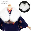 フェザーショール 成人式 卒業式 パーティー お正月 ショール 羽毛 振袖 着物 和装小物 フェザーショール 専用ケース付 ホワイト 白 レディース 76508...