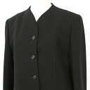 【ブラックフォーマル/喪服/礼服/スリーピース/レディース フォーマル】【送料無料】1266(13号)【あす楽対応_関東】【RCP】