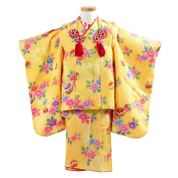 七五三 着物 女の子 3歳 フルセット レンタル 着物セット レンタル 三歳 女の子 被布セット 貸衣装 貸衣裳 着物レンタル 祝着 七五三レンタル 着物セット...