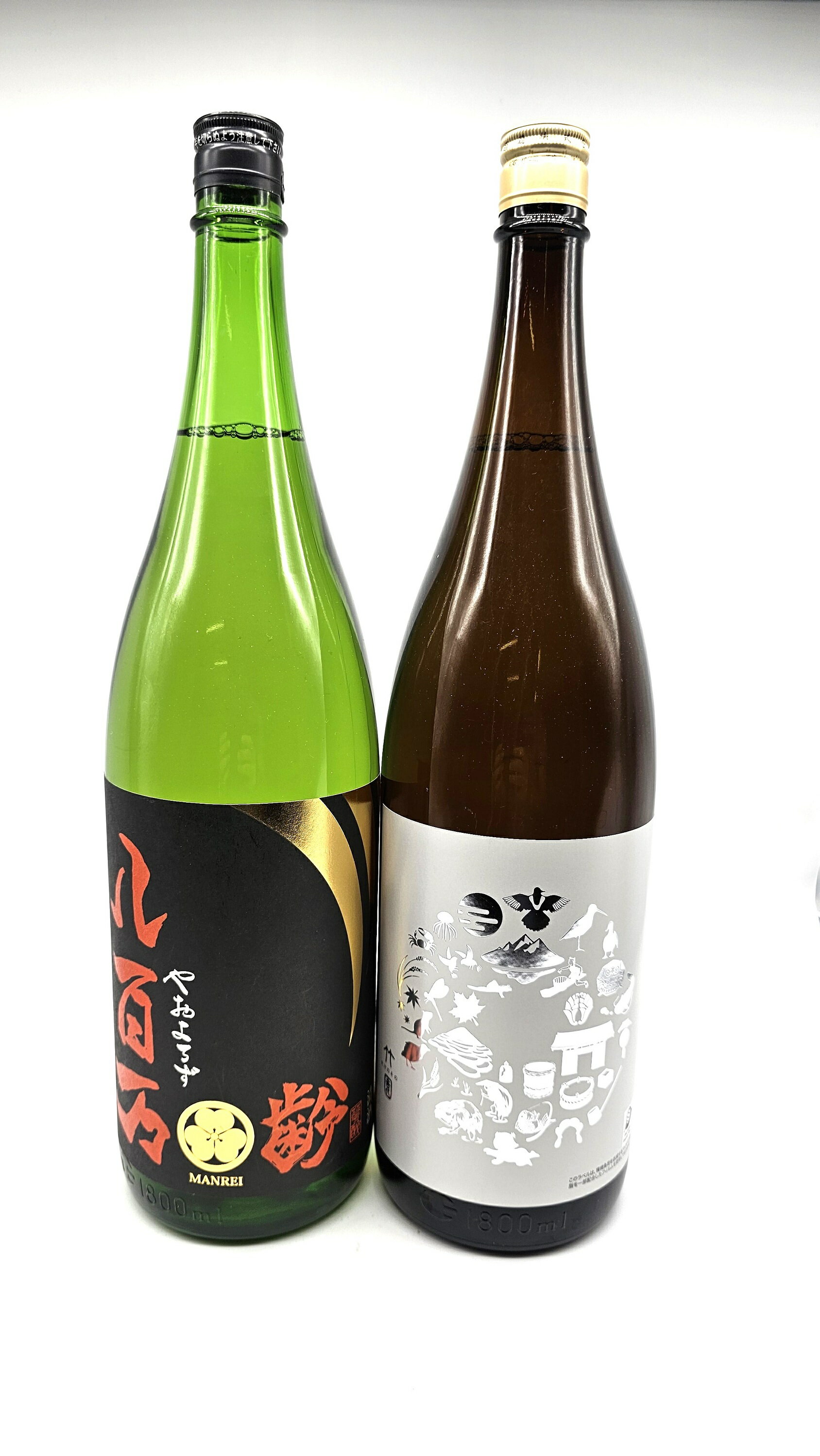 竹の園 ごえん 生酛純米&万齢 生酛特別純米 八百万(やおよろず)720ml×2本 矢野酒造 小松酒造 佐賀県