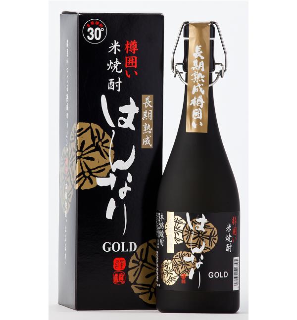 京都の酒 本格米焼酎 はんなりGOLD ゴールド 720ml米焼酎 30度 北川本家 京都府産