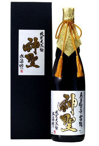 【化粧箱入り】神聖 山田錦氷温囲い純米大吟醸 1800ml 15度山本本家 京都府 「京都の酒」