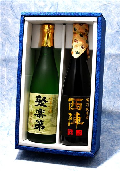 【ギフト箱入り】聚楽第 純米吟醸＆西陣 特別純米720ml×2本 佐々木酒造 京都府産 「京都の酒」