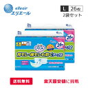 大王製紙 エリエール アテント 消臭効果付き テープ式 背モレ・横モレも防ぐ ケース 【Lサイズ・26枚×2袋】医療費控除対象商品 テープ式 尿モレ 外側のおむつ 男女兼用 大人用オムツ 大人用おむつ 紙パンツ 介護用品 消臭機能付き