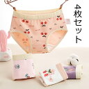 子供パンツ 下着 おしゃれ キッズ ジュニア 女の子 プリント ブリーフ パンツ 4枚セット ショーツセット 肌着 女児 おんなのこ パンティ インナー 通園 ...
