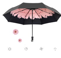 日傘折りたたみ晴雨兼用超軽量折りたたみ傘UVカット100%遮光遮熱完全遮光傘遮熱効果UVカット紫外線対策かわいいレディース