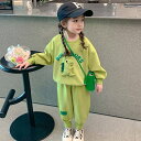 セットアップ キッズ 子供服 女の子 男の子 スウェット 長袖 tシャツ ロングパンツ おしゃれ 可愛い ベビー服 春 秋 ジャージ 上下セット スポーツ トッ...