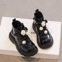 ブーツ キッズ 子供 靴 女の子 シューズ ジュニア レースアップブーツ 編み上げ ショートブーツ おしゃれ 可愛い キッズ靴 ベビー靴 フォーマル靴 入学式 ...