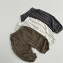 ロングパンツ キッズ 子供服 女の子 男の子 韓国子ども服 春 夏 ガウチョパンツ おしゃれ 可愛い ボトムス ジュニア 長ズボン 部屋着 ルームウェア 誕生日 プレゼント 入園 入学 ゆったり 薄手 涼しい 130cm 120 110 100 90 80(4)