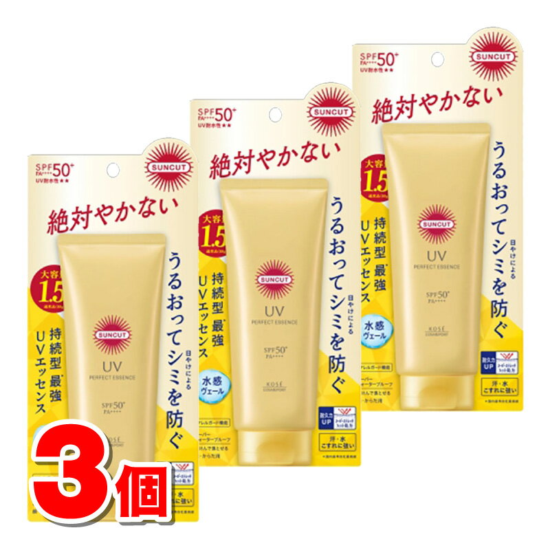 コーセーコスメポート サンカットR パーフェクトUV エッセンス 120g ×3個 ★