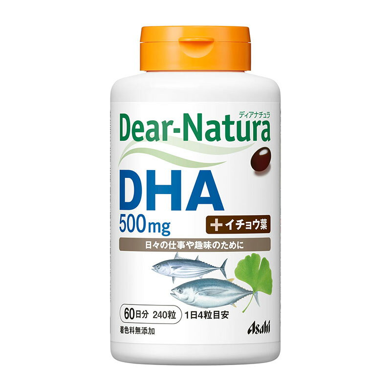 アサヒグループ食品 ディアナチュラ DHA ＋イチョウ葉 240粒