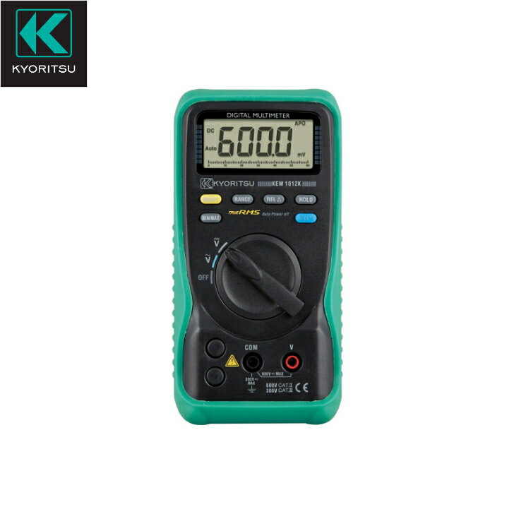 デジタルマルチメータ KEW 1012K 電圧測定に特化したDMM 共立電気計器(KYORITSU)