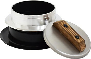 【釜炊き三昧　極（きわみ）】　2合炊き　ガス火専用　[送料無料　日本製　アルミ鋳物　Siセンサーコン..