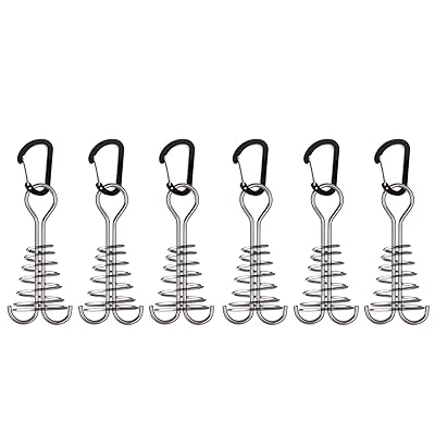 アンカーペグ デッキペグ ウッドデッキ専用 魚骨型 アルミ 金具 キャンプ テント アウトドア 便利グッ..