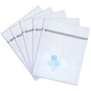 洗濯ネットセット 5枚組ランドリーネット M(40X50cm)抗菌防シワ 強化耐久 衣類の型崩れ・ダメージ防止 乾燥機対応 耐久性アップファスナー 頑丈設計