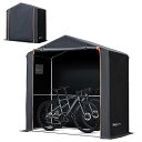 サイクルハウス バイクガレージ サイクルポート 1台用〜2台用 自転車置き場 屋外 サイクルガレージ バイク ガレージ ガレージテント 自転車 テント 屋根 車...
