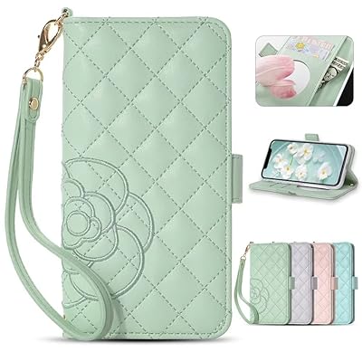 iPhone 14 ケース 手帳型 iphone 14 手帳型ケース 可愛い iphone ケース 14 手帳型 かわいい スマホケース アイフォン 14 携帯カバー手帳型 iphone 14 スマホケース手帳型 ツバキ（椿） サザンカ 刺繍 iph