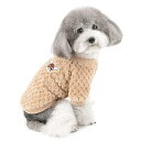 犬服 秋冬 セーター 小型犬 あたたかい コート 防寒 おしゃれ かわいい パーカー 可愛い モコモコ フリース ジャケット 冬 服 ペット服 暖かい シャツ ...