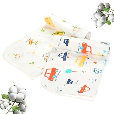おねしょシーツ 綿100% 防水シーツ オムツ 替えシート 折りたたみ ベビー用品 肌触り良い 抗菌 消臭 衛生 洗濯可 出産準備 家用 介護用 お出かけ用 持ち運び便利 50*70cm 2枚入り by LASOLL おねしょシーツ 綿100% 防水シーツ オムツ 替えシート 折りたたみ ベビー用品 肌触り良い 抗菌 消臭 衛生 洗濯可 出産準備 家用 介護用 お出かけ用 持ち運び便利 50*70cm 2枚入り by LASOLL