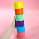 テープボール スティッキーボール 6cm テープ ボールテープ 粘着 テープボール用テープ 指遊び おもちゃ 暇つぶし 大人 子供 ストレス発散 DIY 玩具 プレゼント (6ロール)