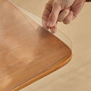 テーブルクロス 透明 55x100cm 厚さ1.5mm PVC製 テーブルマット 長方形 クリア デスクマット 矩形 防水 汚れ防止 (透明 1.5mm, 55*100cm)(3)