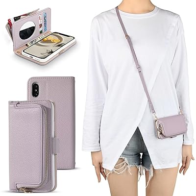 iPhone X スマホケース 手帳型 アイフォン x スマホケース あいふぉん XS おしゃれ 肩掛け 首かけ 斜めがけ 手帳型 iPhone x スマホケース 手帳型 iPhone xs X お財布型 スマホケース 女性用 クリスマスプレゼント