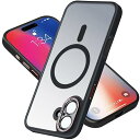 【米軍規格・MagSafe対応・指紋防止】 iphone16 plus ケース magsafe 耐衝撃 黄変防止 薄型 レンズ保護 iPhone 16 Plusスマートフォン 指紋防止 傷に強い 滑り止め 米軍MIL規格・Magsafe対応 PC背面