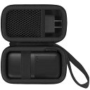 (ケースのみ)ブラウン モバイルシェーバー Braun mini 電動 髭剃り メンズ M-1013/M-1010専用収納ケース小型 携帯用 旅行用,ブラック-
