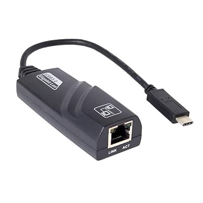 有線LANアダプター Type C 10/100/1000Mbps USB RJ45 変換 Windows/Mac OS/Vista/Switch対応 ネットワークアダプ