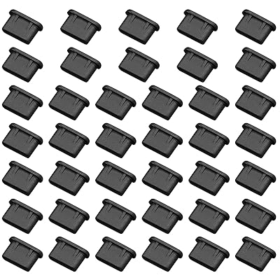 USB Type-Cポート防塵保護カバー・キャップ 40個入り TPUタイプ コネクタカバー シリコン蓋 充電