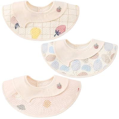 よだれかけ スタイ ベビー ビブ 男の子 女の子 花びら型 3枚セット 吸水 柔らかい 360度回転 サイズ調整可能 防水 赤ちゃん エプロン 可愛い お食事スタイ おしゃれ 男女兼用 おでかけ 出産準備 出産祝い ギフト 保育園 入学準備 (ベビー よだれかけ スタイ ベビー ビブ 男の子 女の子 花びら型 3枚セット 吸水 柔らかい 360度回転 サイズ調整可能 防水 赤ちゃん エプロン 可愛い お食事スタイ おしゃれ 男女兼用 おでかけ 出産準備 出産祝い ギフト 保育園 入学準備 (ベビー