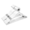 Hxhome ハンガー 20本組 衣類ハンガー 洗濯ハンガー 多機能収納 すべらない 省スペース 防風フック付き ホワイト