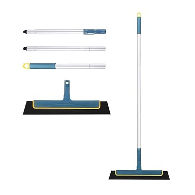 スクイジー 水切りワイパー ホウキ ガラスワイパー フロアスクイジー フロアワイパー 窓/壁/鏡/地面/天..