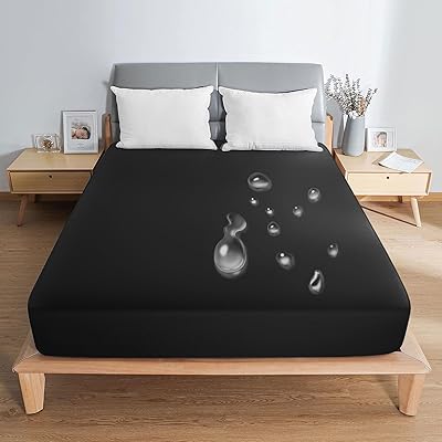 ボックスシーツ 防水シーツ 2025 高密度生地 マットレスカバー 五面防水 吸水速乾 シングル セミダブル ダブル クイーン ベッドカバー 通気性 洗える 介護用 シーツ 防ダニ 抗菌 防臭 全周ゴム付き ズレ防止 赤ちゃん 大人用