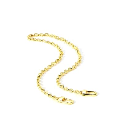 財布 チェーンストラップ クロスボディ ハンドバッグ ショルダーバッグ ストラップ 交換用 メタルバックル付き(B 110CM)