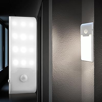 センサーライト 充電式 2個セット Led 足元灯 室内 フットライト 常夜灯 明るい 人感センサーライト ナ..