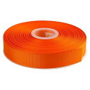 幅25mm ポリエステル グログラン リボン 縦長45m #668.タンジェリン